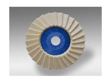 Synthetic Felt Buffing Flap Discs