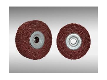 Non-Woven Interleaf Flanged Flap Wheels