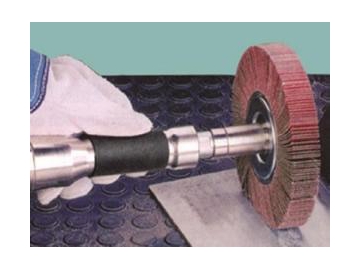 Non-Woven Polishing Flanged Flap Wheels