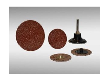 Aluminum Oxide Roloc Quick-Lok Fiber Discs