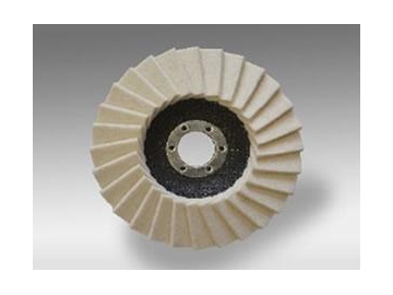 Synthetic Felt Polishing Flap Discs