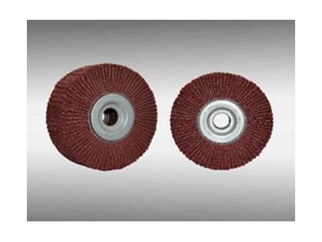 Non-Woven Interleaf Flanged Flap Wheels