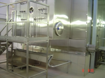 Horizontal Spray Drying Machine