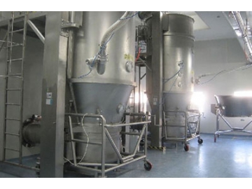 Solid Dosage Granulating And Drying Line