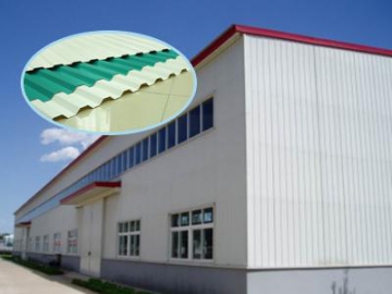 ASA/UPVC/PVC/APVC Roof Sheet