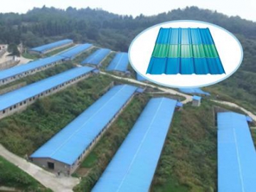 ASA/UPVC/PVC/APVC Roof Sheet