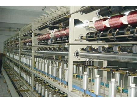 Metallic Yarn Covering Machine