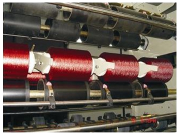 Metallic Yarn Covering Machine