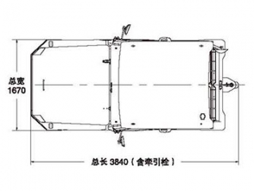 48t 4WD Internal Combustion Tow Tractor