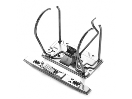 Metal lever arch mechanism for lever arch files and holders