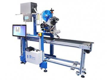 AS-P05D Print and Apply Labeling System (Top Labeling)