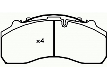 Brake Pads for Mercedes Commercial Vehicle