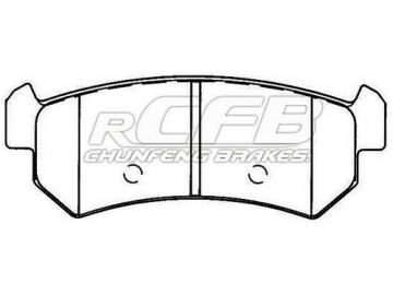 Brake Pads for Daewoo Passenger Vehicle