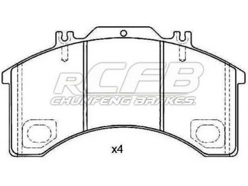 Brake Pads for Iveco Passenger Vehicle