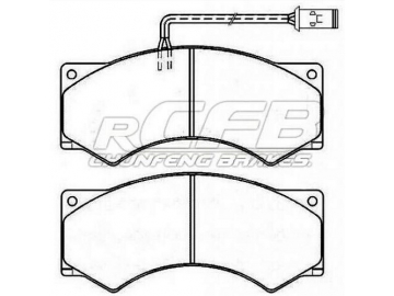 Brake Pads for Iveco Passenger Vehicle
