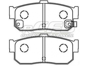 Brake Pads for Mercedes Passenger Vehicle