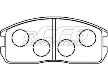 Brake Pads for Mitsubishi Passenger Vehicle