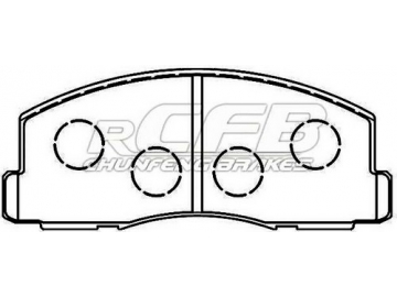 Brake Pads for Mitsubishi Passenger Vehicle