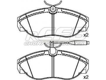 Brake Pads for Peugeot Passenger Vehicle
