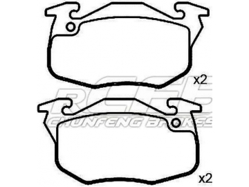 Brake Pads for Renault Passenger Vehicle