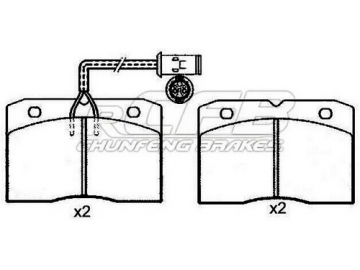 Brake Pads for Renault Passenger Vehicle