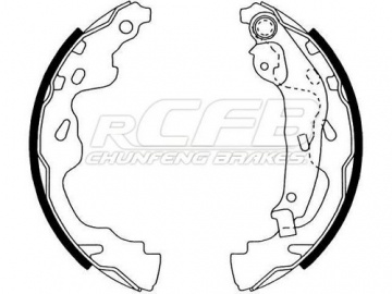 Brake Shoes for Suzuki