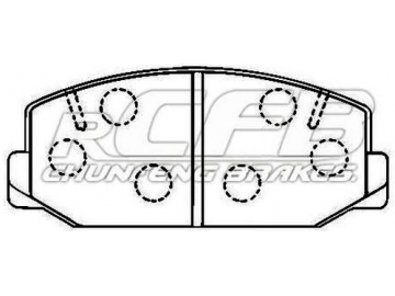 Brake Pads for Toyota Passenger Vehicle