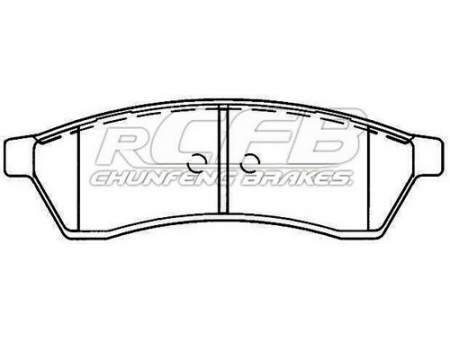 Brake Pads for Daewoo Passenger Vehicle