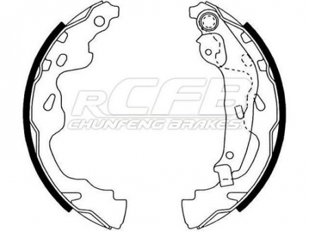 Brake Shoes for Opel