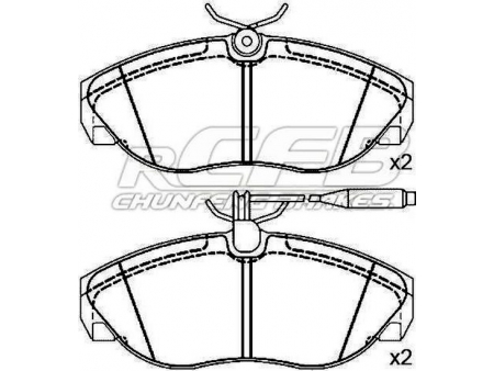 Brake Pads for Peugeot Passenger Vehicle