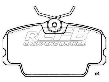 Brake Pads for Mercedes Passenger Vehicle