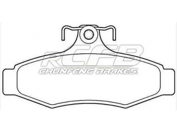 Brake Pads for Daewoo Passenger Vehicle