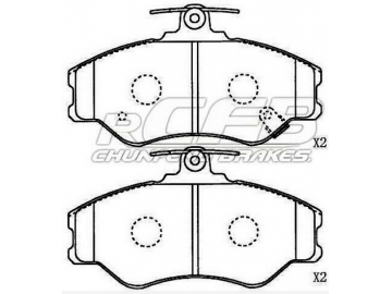 Brake Pads for Hyundai Passenger Vehicle