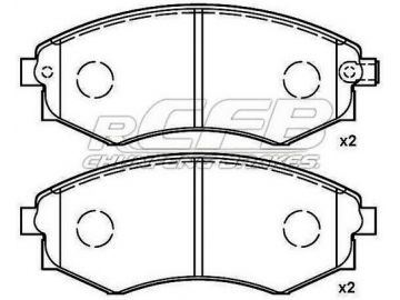 Brake Pads for Hyundai Passenger Vehicle