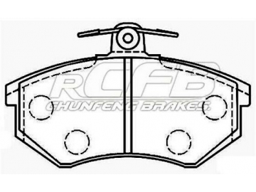 Brake Pads for Volkswagen Passenger Vehicle