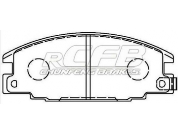 Brake Pads for Isuzu Passenger Vehicle