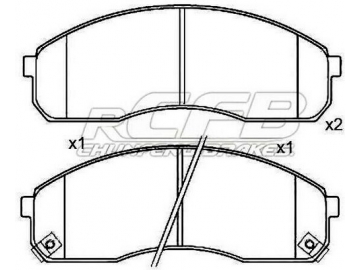 Brake Pads for KIA Passenger Vehicle