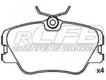 Brake Pads for Mercedes Passenger Vehicle