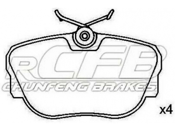 Brake Pads for Mercedes Passenger Vehicle