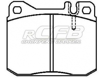 Brake Pads for Mercedes Passenger Vehicle