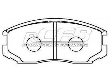 Brake Pads for Mitsubishi Passenger Vehicle