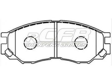 Brake Pads for Mitsubishi Passenger Vehicle