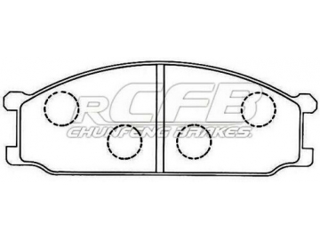 Brake Pads for Mitsubishi Passenger Vehicle