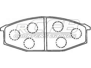 Brake Pads for Nissan Passenger Vehicle