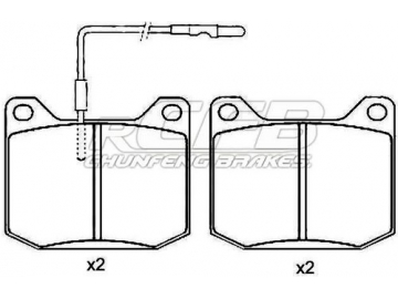 Brake Pads for Peugeot Passenger Vehicle