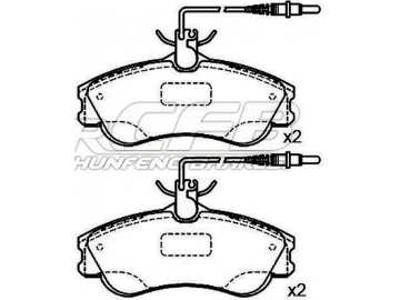 Brake Pads for Peugeot Passenger Vehicle