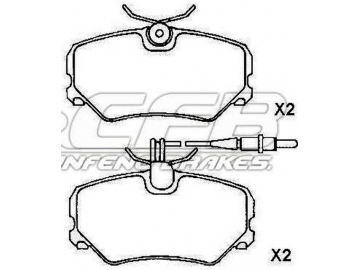 Brake Pads for Peugeot Passenger Vehicle
