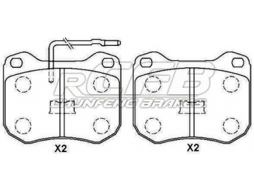 Brake Pads for Peugeot Passenger Vehicle