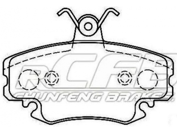 Brake Pads for Renault Passenger Vehicle