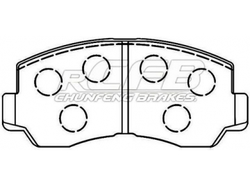 Brake Pads for Mitsubishi Passenger Vehicle